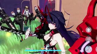 Raiden Mei Herrscher of Thunder - ryona Honkai Impact 3rd