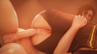 3D Hentai: Lara Croft Anal Creampie Uncensored Hentai Compilation