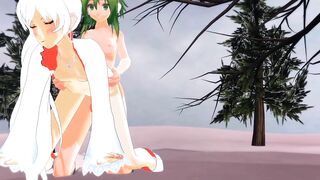 【SEX-MMD】Mirror Mirror (Weiss fucked in the snow)【R-18】