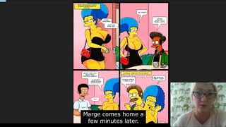 The Simpsons subtitles Симсоны Групповуха Покер Gangbang Poker