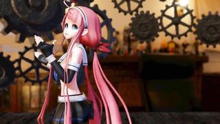 【MMD】Kawakaze - I like it! snow! Serious magic【R-18】