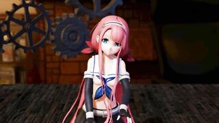 【MMD】Kawakaze - I like it! snow! Serious magic【R-18】