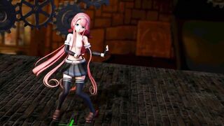 【MMD】Kawakaze - I like it! snow! Serious magic【R-18】