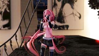 【MMD】Kawakaze - I like it! snow! Serious magic【R-18】