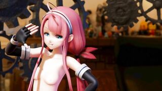 【MMD】Kawakaze - I like it! snow! Serious magic【R-18】
