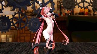 【MMD】Kawakaze - I like it! snow! Serious magic【R-18】