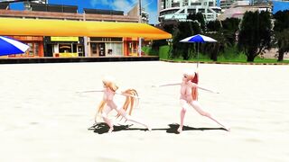 【MMD】Gokuraku Jodo Angela Balzac【R-18】