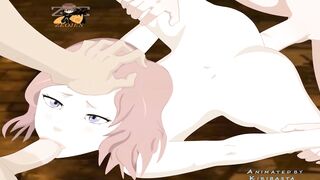 Vanessa Enoteca in Double TroubleBlack Clover Hentai Animation (For Commission Twitter : Zeojenn)