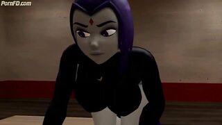 Skinfetish - Raven Animation 2