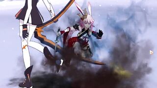 Yae Sakura Flame Sakitama - ryona Honkai Impact 3rd