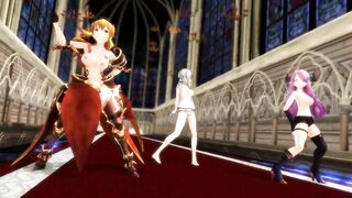 【MMD】On the alert【R-18】