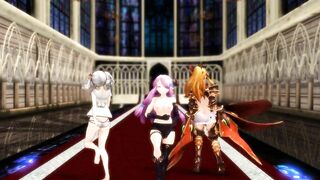 【MMD】On the alert【R-18】