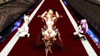 【MMD】On the alert【R-18】
