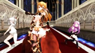 【MMD】On the alert【R-18】