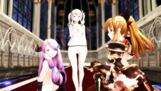 【MMD】On the alert【R-18】