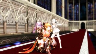 【MMD】On the alert【R-18】