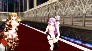 【MMD】On the alert【R-18】