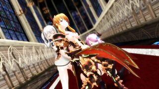 【MMD】On the alert【R-18】