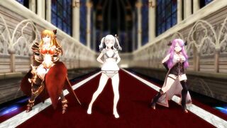【MMD】On the alert【R-18】