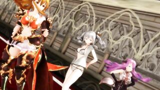 【MMD】On the alert【R-18】