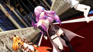 【MMD】On the alert【R-18】