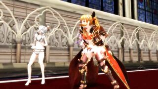 【MMD】On the alert【R-18】