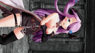 【MMD】Damaged delusion mobile girl [Granblue Fantasy]【R-18】