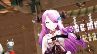【MMD】Narumea Gokuraku Jodo【R-18】