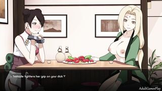 Tsunade Eats Naruto's sperm