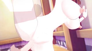 【Vtuber 戌神ころね】戌神ころねがバックでセックスするだけLoop4
