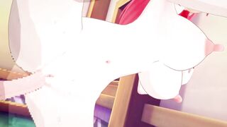 【Vtuber さくらみこ】さくらみこがバックでセックスするだけLoop3