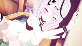【Vtuber 沙花叉クロヱ】沙花叉クロヱがバックでセックスするだけLoop4