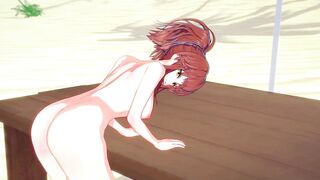(POV) Misaki Jinguuji BEGS YOU to FUCK her BADLY Hentai Love After World Domination