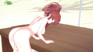 (POV) Misaki Jinguuji BEGS YOU to FUCK her BADLY Hentai Love After World Domination