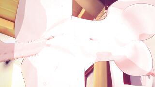 【Vtuber ワトソン・アメリア】ワトソン・アメリアがバックでセックスするだけLoop5