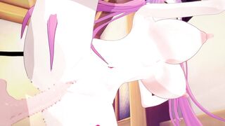 【Vtuber 常闇トワ】常闇トワがバックでセックスするだけLoop5