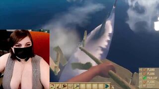 Busty BBW Gets fucked by shark