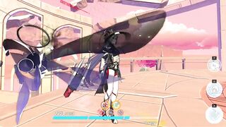 Fu Hua Herrscher of Sentience ryona (chinese) リョナ - 良娜 - 료나 - Honkai Impact 3rd 本海冲击3