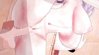 【Vtuber 健屋花那】健屋花那がバックでセックスするだけLoop5