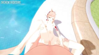 YOIMIYA DOES HER FIRST TIME HENTAI GENSHIN IMPACT