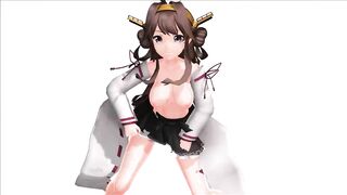 【MMD】Kongo - Bubble Butt【R-18】