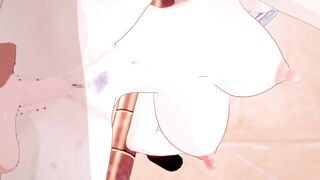 【Vtuber 雪城眞尋】雪城眞尋がバックでセックスするだけLoop3