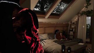 Step sis gets fucked after being caught masturbating! - Vrchat