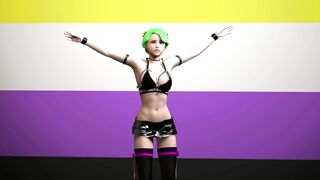 Nonbinary Babe Teases They/Them Thussy