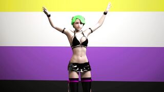Nonbinary Babe Teases They/Them Thussy