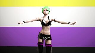 Nonbinary Babe Teases They/Them Thussy