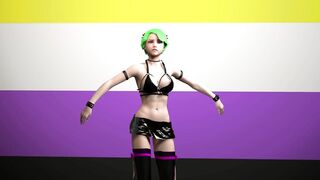 Nonbinary Babe Teases They/Them Thussy