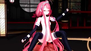 【SEX-MMD】Efu Gokuraku Jodo Sex Dance【R-18】