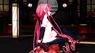 【SEX-MMD】Efu Gokuraku Jodo Sex Dance【R-18】