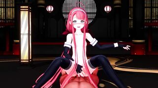 【SEX-MMD】Efu Gokuraku Jodo Sex Dance【R-18】